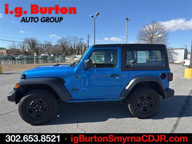 used 2023 Jeep Wrangler car, priced at $29,995