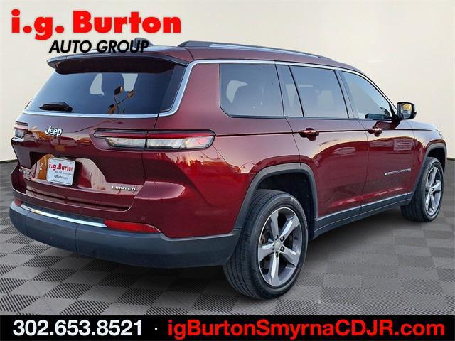 used 2021 Jeep Grand Cherokee L car, priced at $35,599