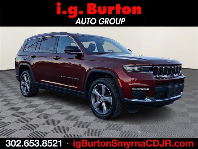 used 2021 Jeep Grand Cherokee L car, priced at $35,599