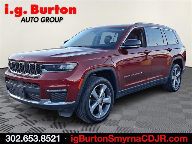 used 2021 Jeep Grand Cherokee L car, priced at $35,599