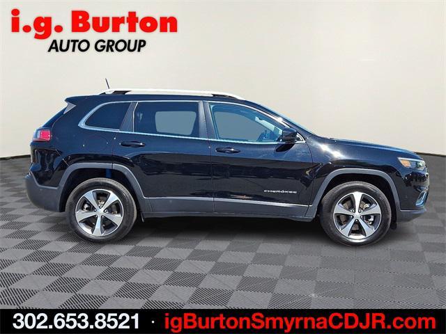 used 2021 Jeep Cherokee car, priced at $26,599
