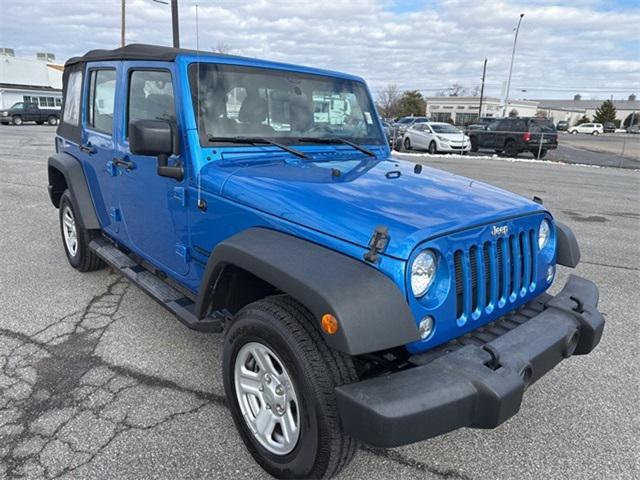 used 2016 Jeep Wrangler Unlimited car, priced at $21,995