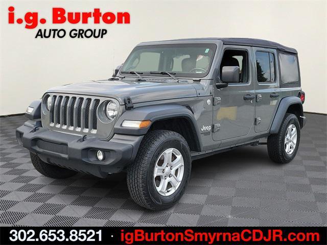 used 2020 Jeep Wrangler Unlimited car, priced at $22,995