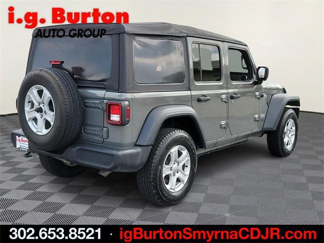 used 2020 Jeep Wrangler Unlimited car, priced at $22,995