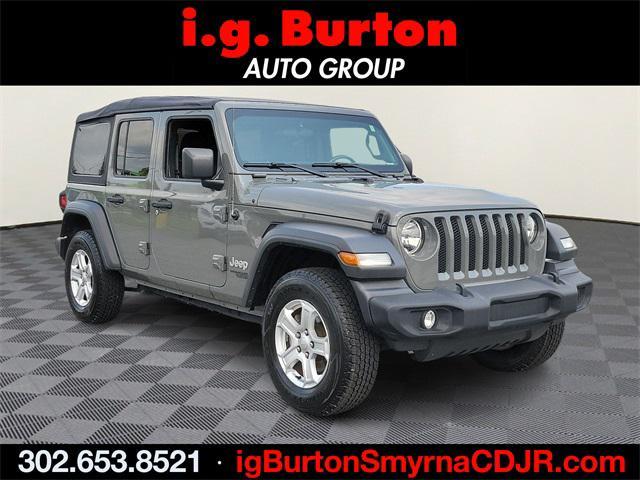 used 2020 Jeep Wrangler Unlimited car, priced at $22,995