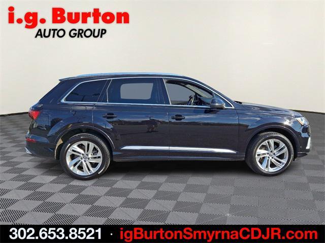 used 2020 Audi Q7 car, priced at $35,599