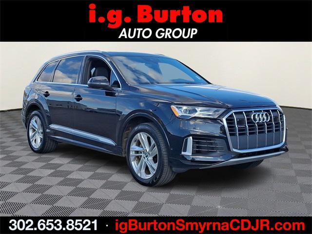 used 2020 Audi Q7 car, priced at $35,599