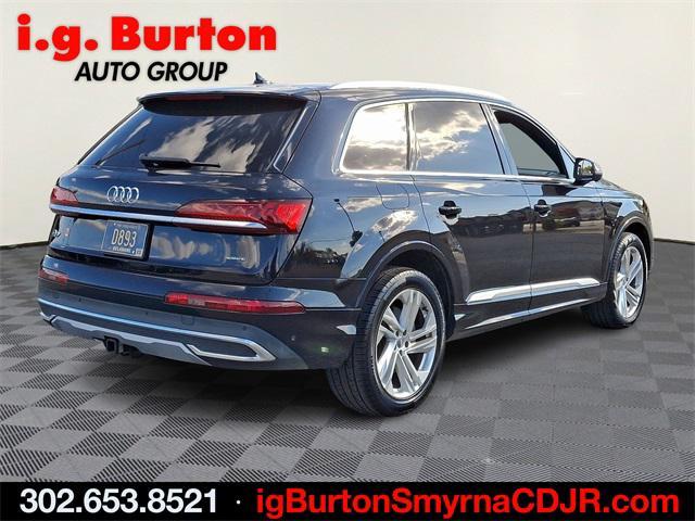 used 2020 Audi Q7 car, priced at $35,599