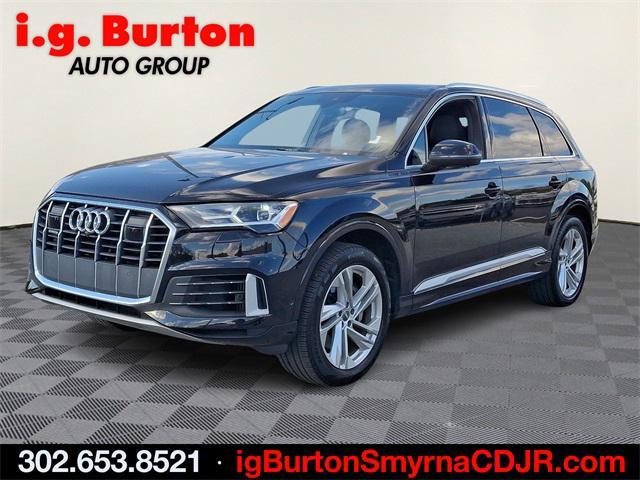 used 2020 Audi Q7 car, priced at $35,599