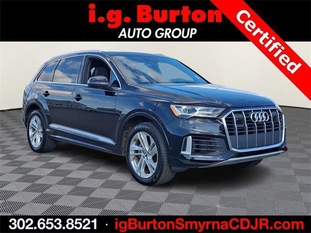 used 2020 Audi Q7 car, priced at $35,599