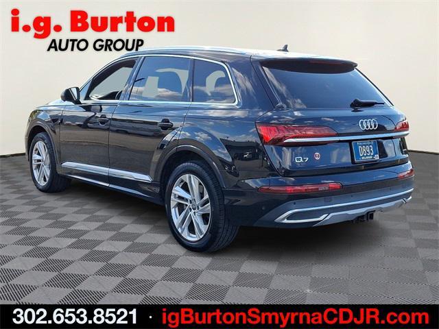 used 2020 Audi Q7 car, priced at $35,599