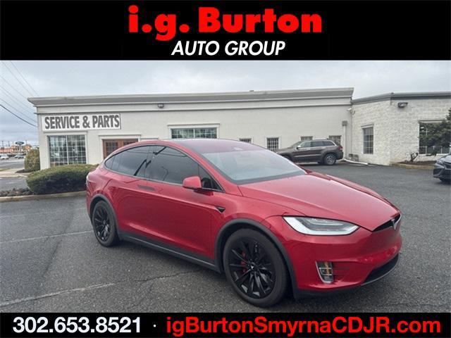 used 2018 Tesla Model X car, priced at $32,995