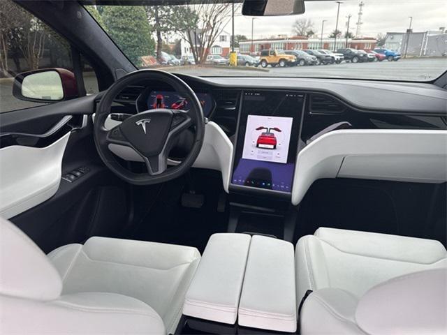 used 2018 Tesla Model X car, priced at $32,995