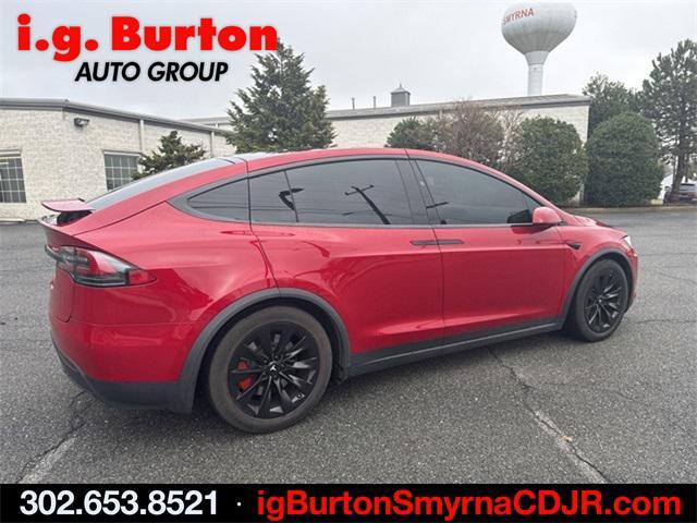 used 2018 Tesla Model X car, priced at $32,995