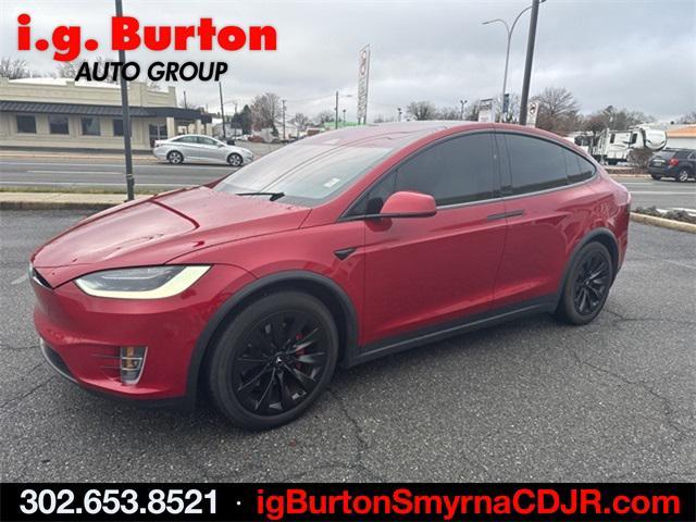 used 2018 Tesla Model X car, priced at $32,995