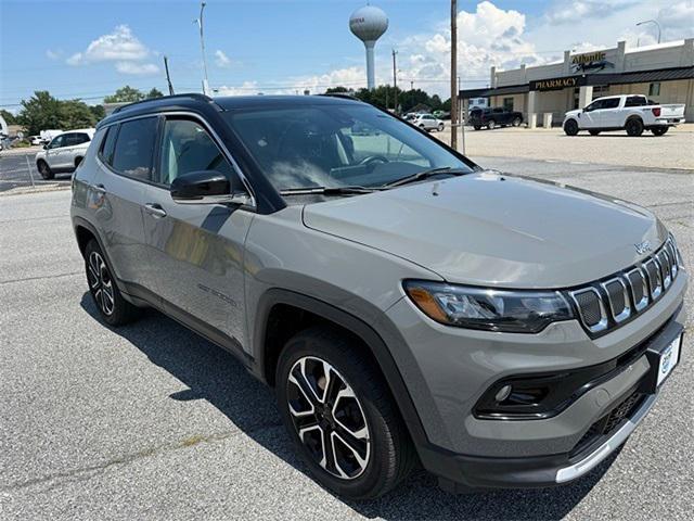 used 2022 Jeep Compass car, priced at $27,599