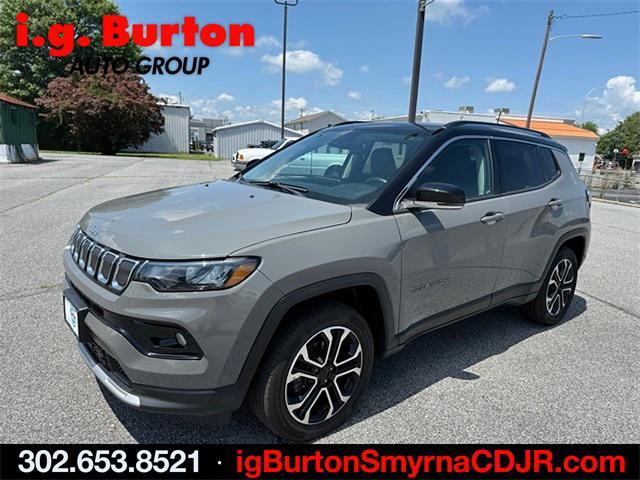 used 2022 Jeep Compass car, priced at $27,599