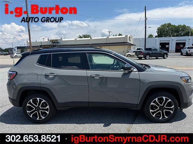 used 2022 Jeep Compass car, priced at $27,599