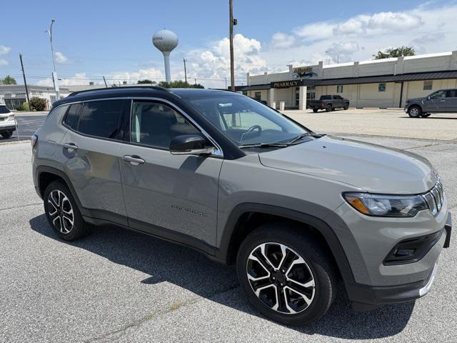 used 2022 Jeep Compass car, priced at $27,599