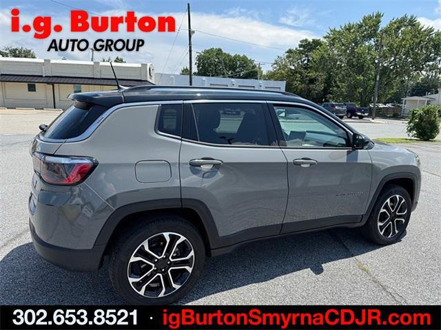 used 2022 Jeep Compass car, priced at $27,599