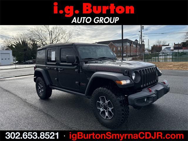 used 2022 Jeep Wrangler Unlimited car, priced at $38,995