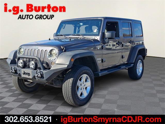 used 2014 Jeep Wrangler Unlimited car, priced at $18,995