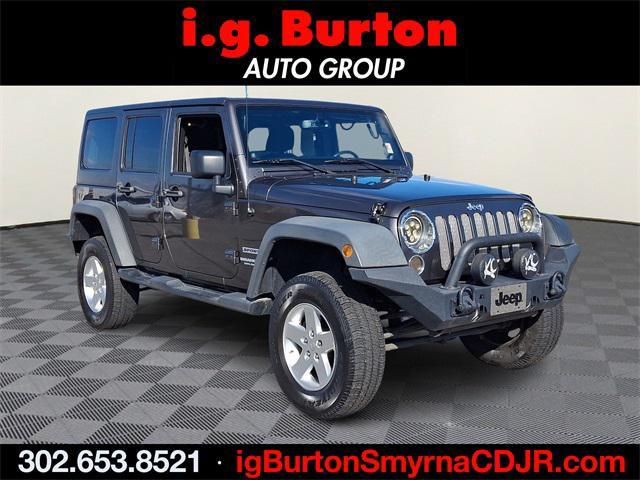 used 2014 Jeep Wrangler Unlimited car, priced at $18,995