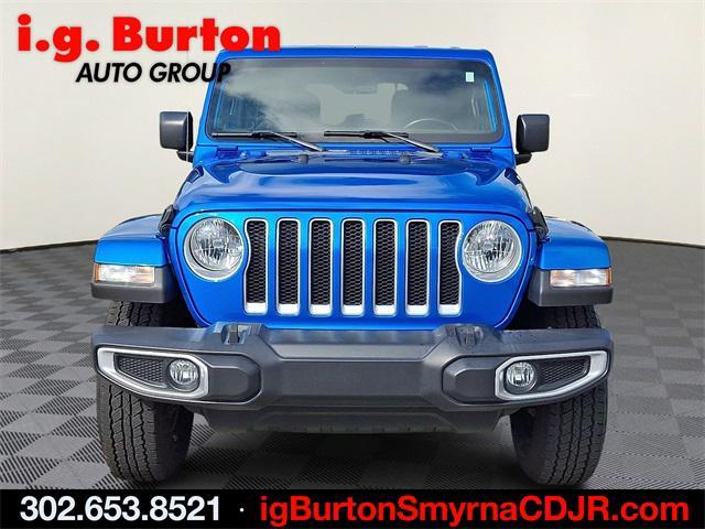 used 2021 Jeep Wrangler Unlimited car, priced at $30,599