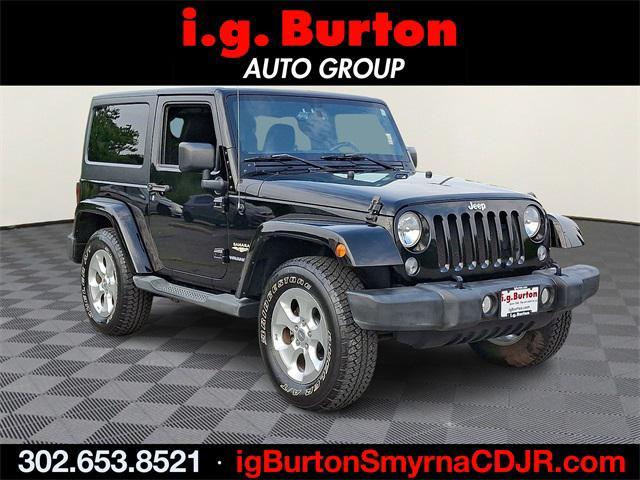 used 2015 Jeep Wrangler car, priced at $17,599
