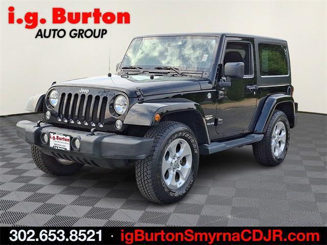 used 2015 Jeep Wrangler car, priced at $17,599