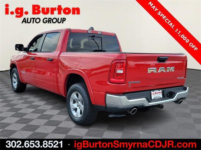 new 2025 Ram 1500 car, priced at $51,932