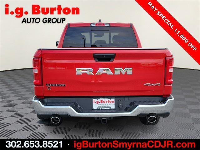 new 2025 Ram 1500 car, priced at $51,932