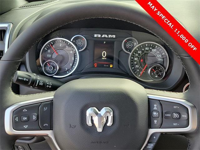 new 2025 Ram 1500 car, priced at $53,327