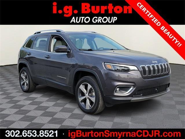 used 2019 Jeep Cherokee car, priced at $23,499