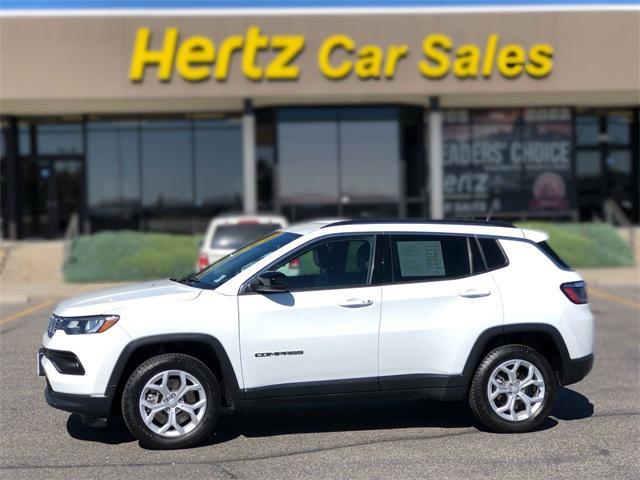used 2024 Jeep Compass car, priced at $24,932