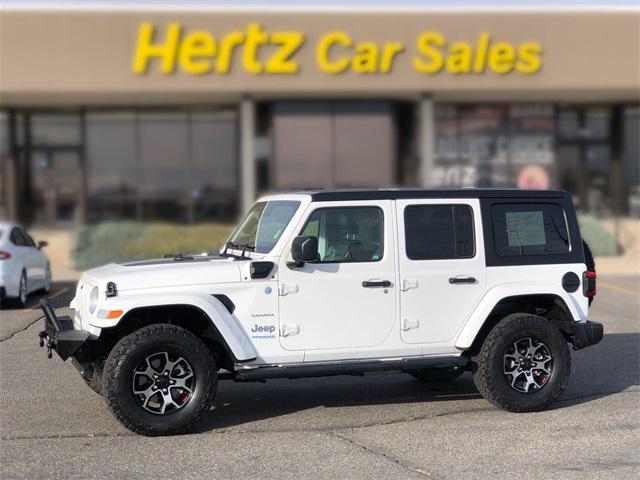 used 2022 Jeep Wrangler Unlimited car, priced at $35,735