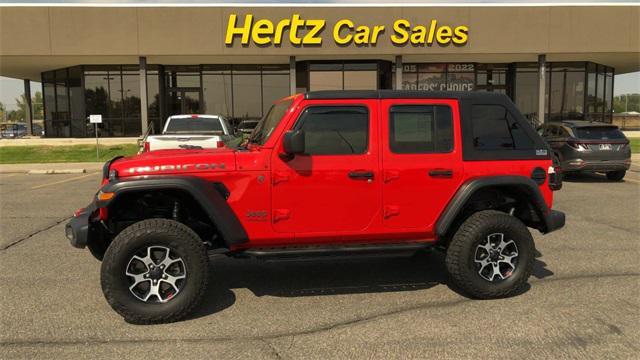 used 2019 Jeep Wrangler Unlimited car, priced at $28,687