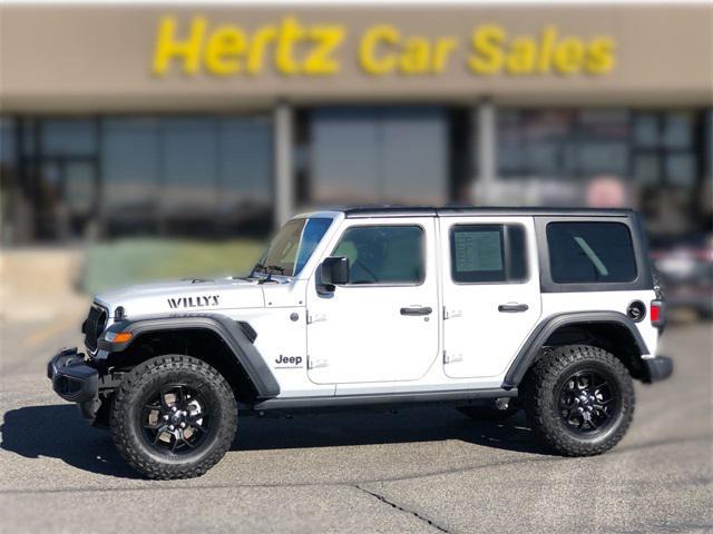used 2024 Jeep Wrangler car, priced at $40,978