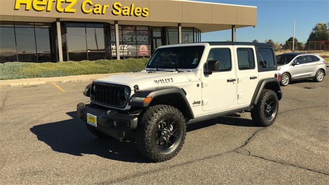 used 2024 Jeep Wrangler car, priced at $40,978