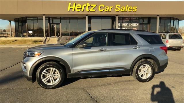 used 2024 Ford Explorer car, priced at $39,597