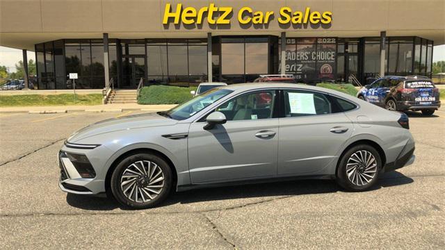 used 2024 Hyundai Sonata Hybrid car, priced at $25,992
