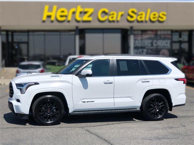 used 2025 Toyota Sequoia car, priced at $68,562