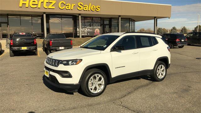 used 2024 Jeep Compass car, priced at $24,267