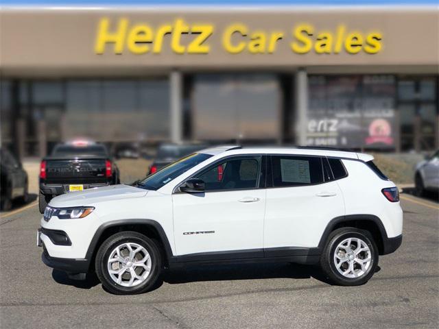 used 2024 Jeep Compass car, priced at $24,267