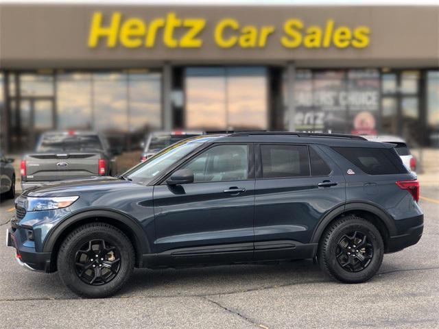 used 2022 Ford Explorer car, priced at $34,498