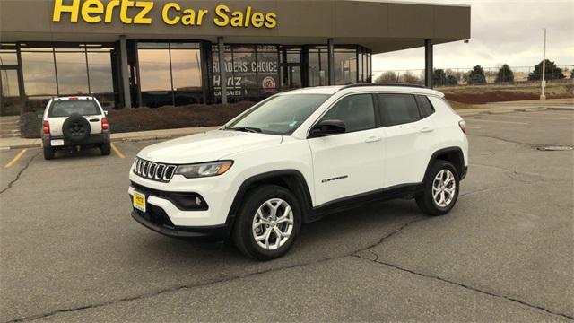 used 2024 Jeep Compass car, priced at $24,424