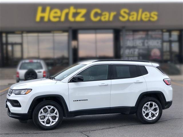 used 2024 Jeep Compass car, priced at $24,424