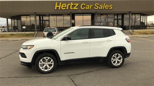 used 2024 Jeep Compass car, priced at $24,424