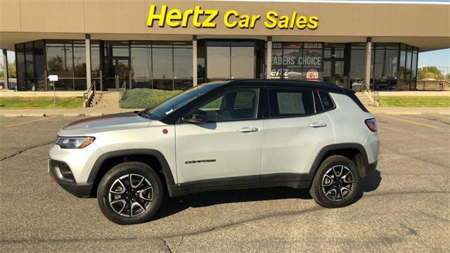 used 2024 Jeep Compass car, priced at $25,659