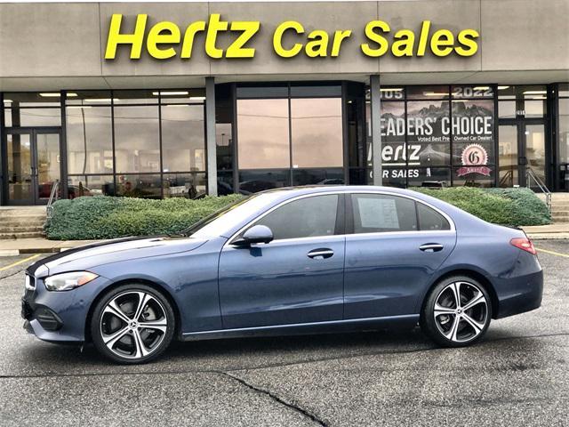 used 2023 Mercedes-Benz C-Class car, priced at $39,988